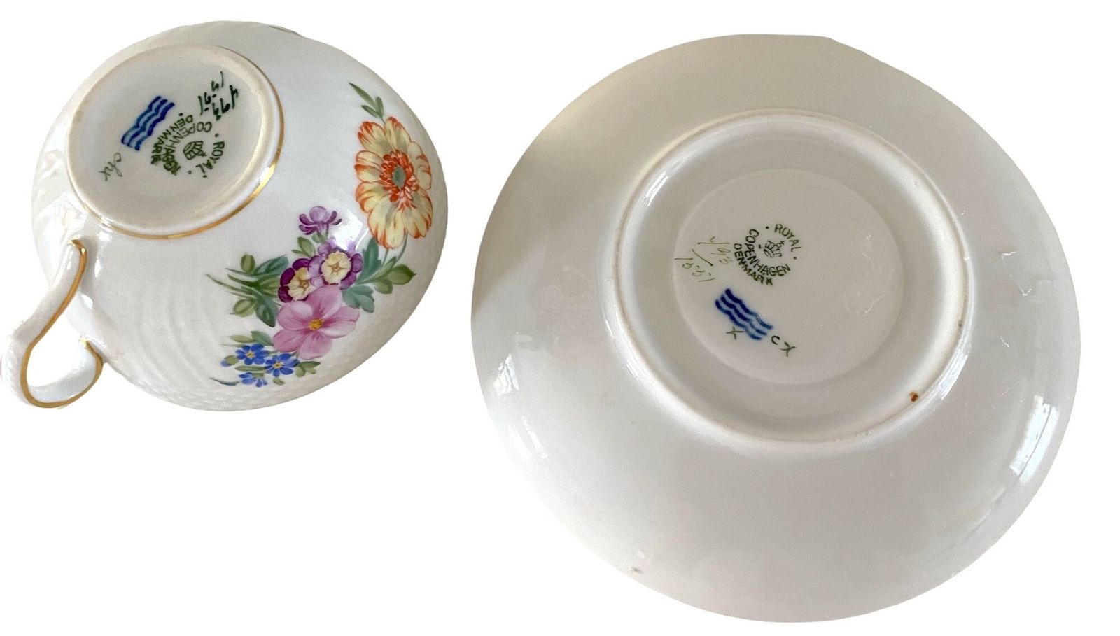 1950年代ヴィンテージ フローラル磁器