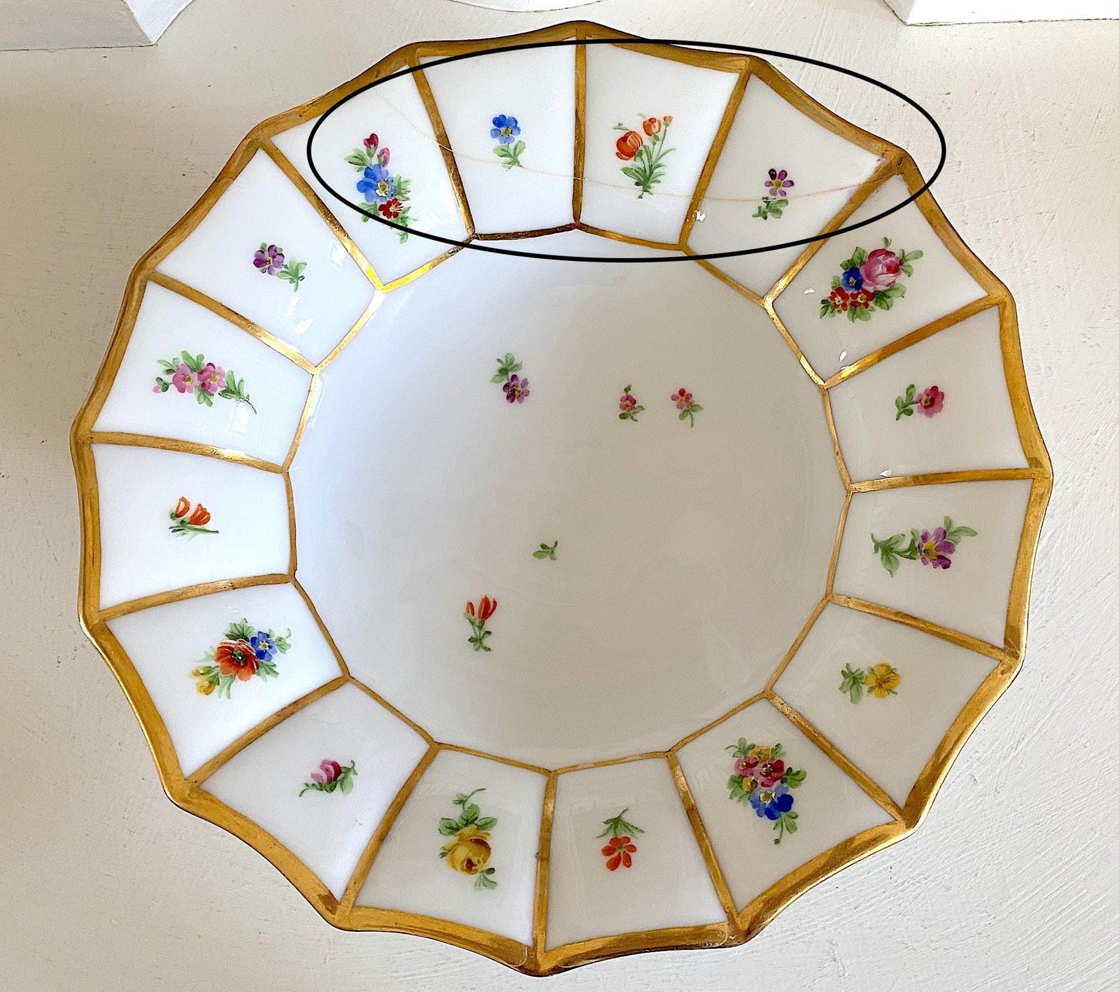 デンマーク製 サーブ皿