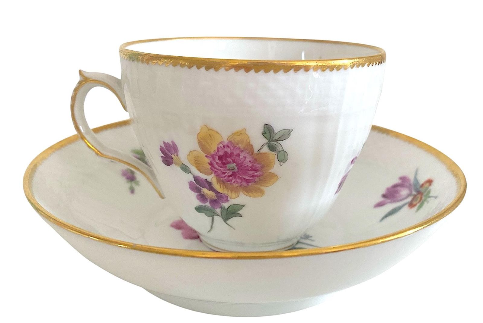 ロイヤルコペンハーゲン サクソンフラワー カップ＆ソーサー