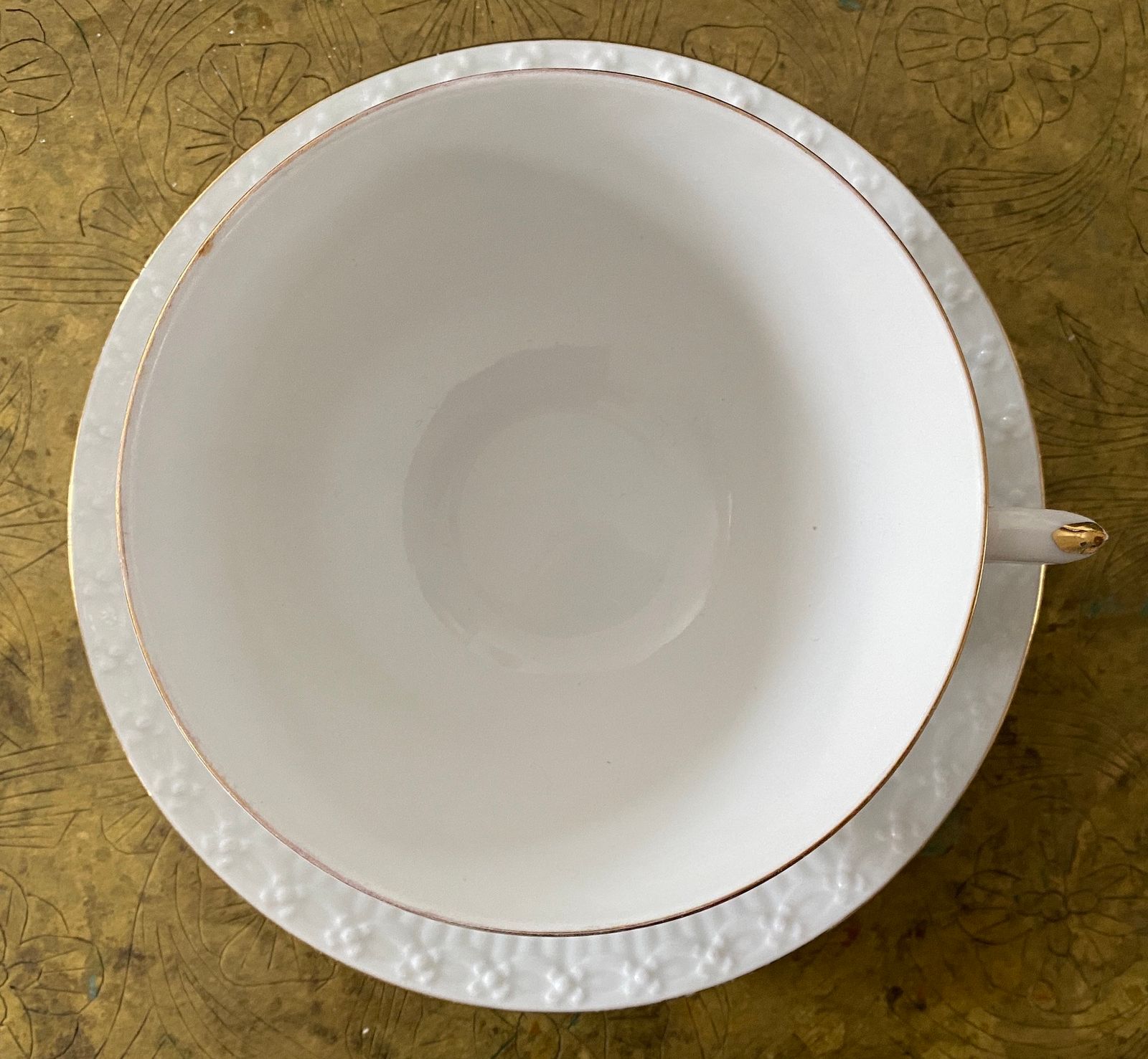 ロイヤルコペンハーゲン ジョセフィン ティーカップ＆ソーサーセット - ヴィンテージ 1960年代 デンマーク製