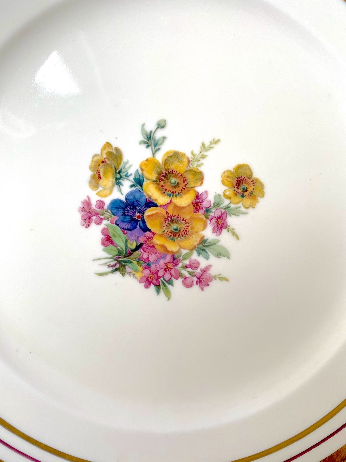  ロイヤルコペンハーゲン バターカッププレート 金縁 サーブ用ディスプレイプレート な 皿 食器