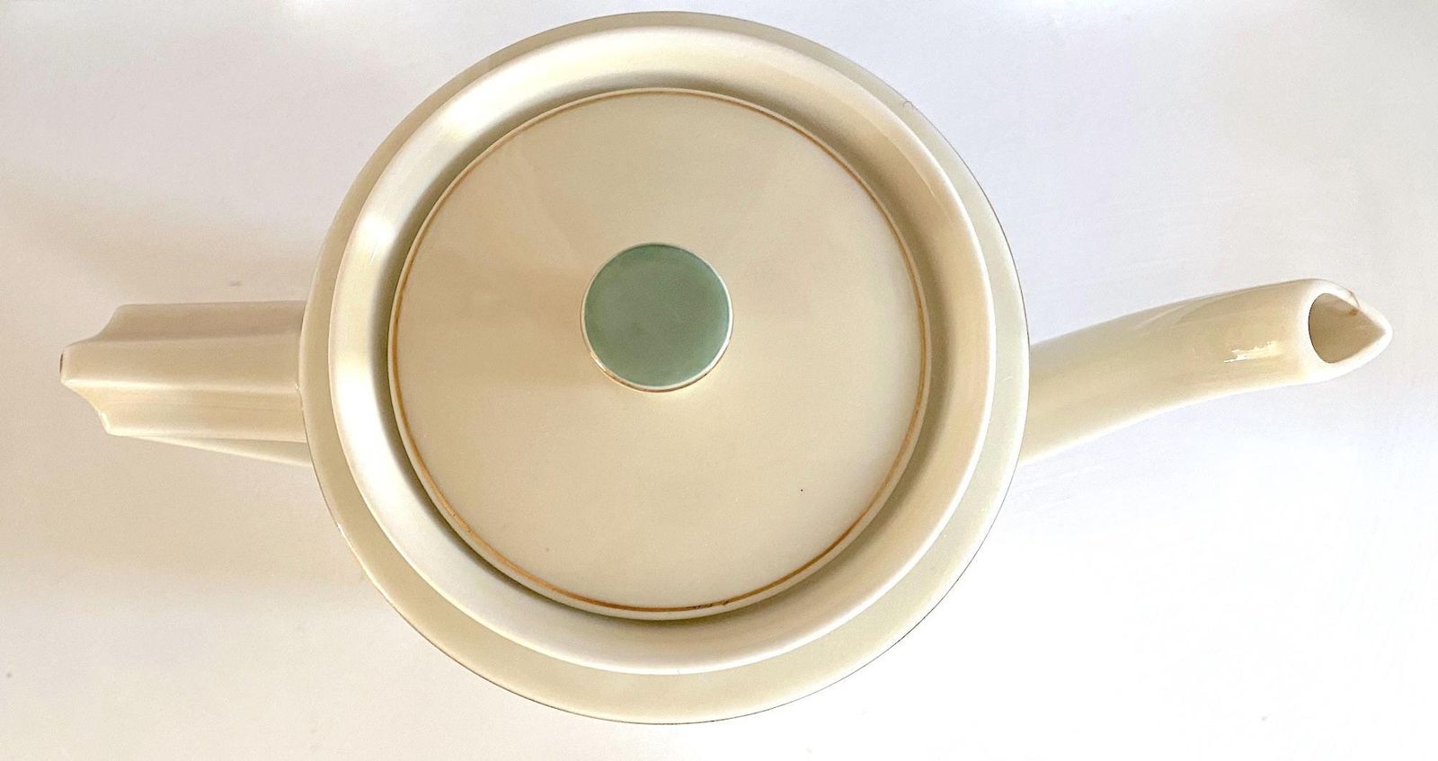 蓋付きコーヒーポット北欧ボタニカル ガクガク草ミッドセンチュリーモダンヴィンテージ