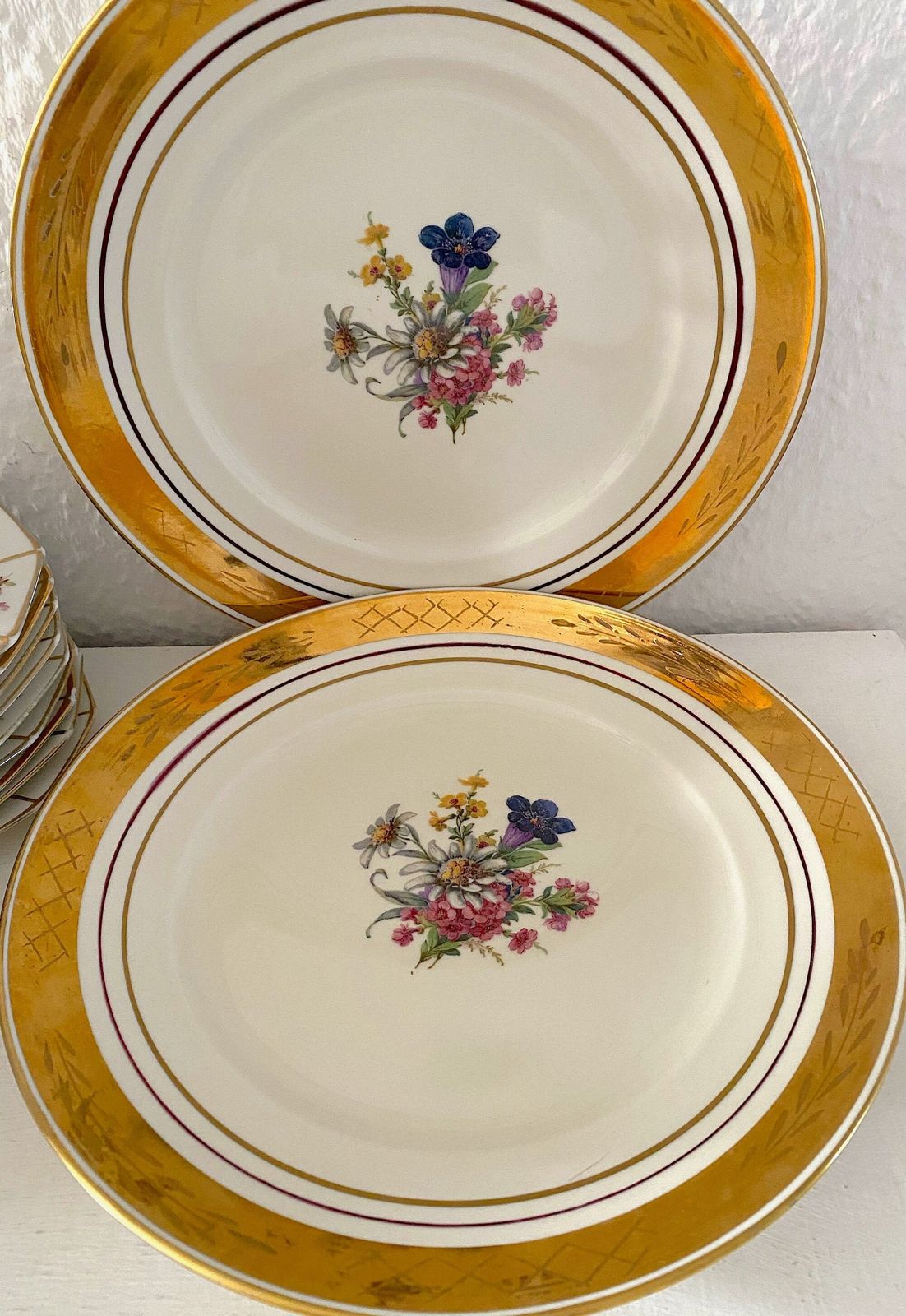 ロイヤルコペンハーゲン ブルーゲンチアナプレート