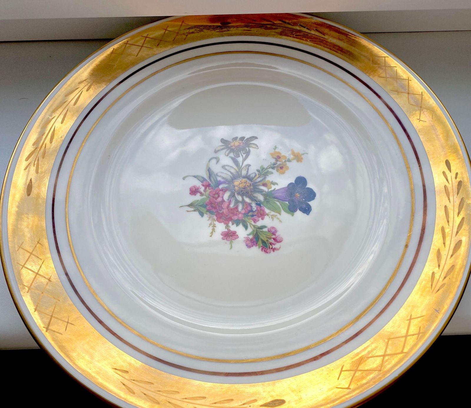 ロイヤルコペンハーゲン ブルーゲンチアナプレート