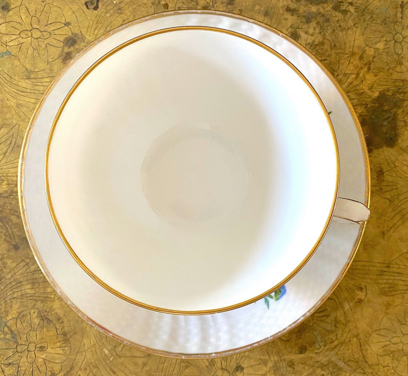 サクソンフラワー ティーカップ＆ソーサーセット