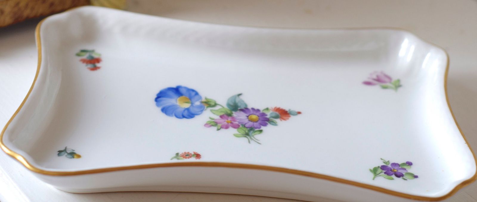 サービングプレート アンティーク磁器皿