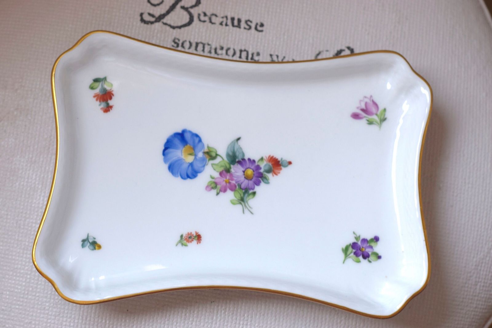 サービングプレート アンティーク磁器皿