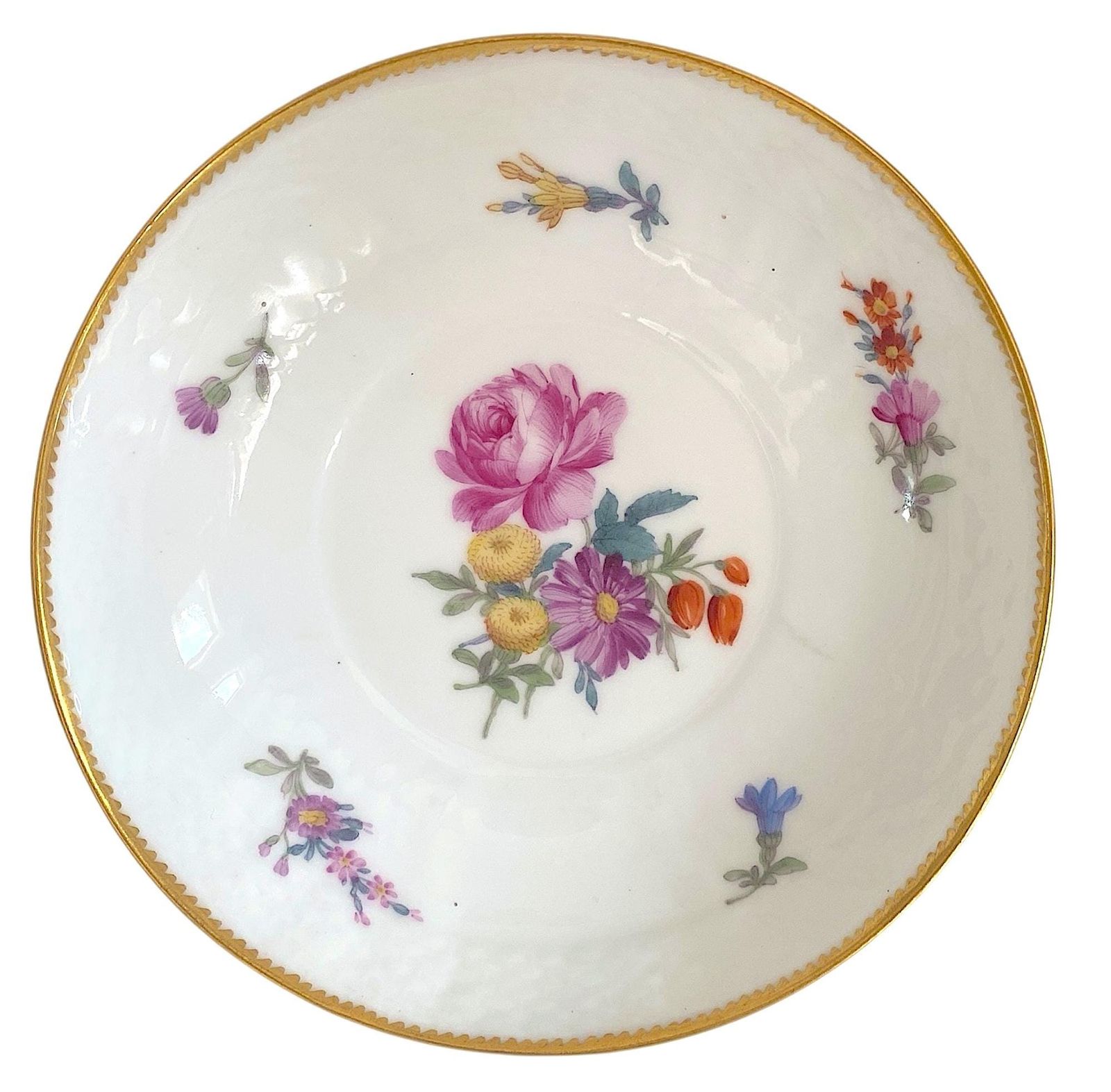 アンティーク ロイヤルコペンハーゲン サクソンフラワープレート