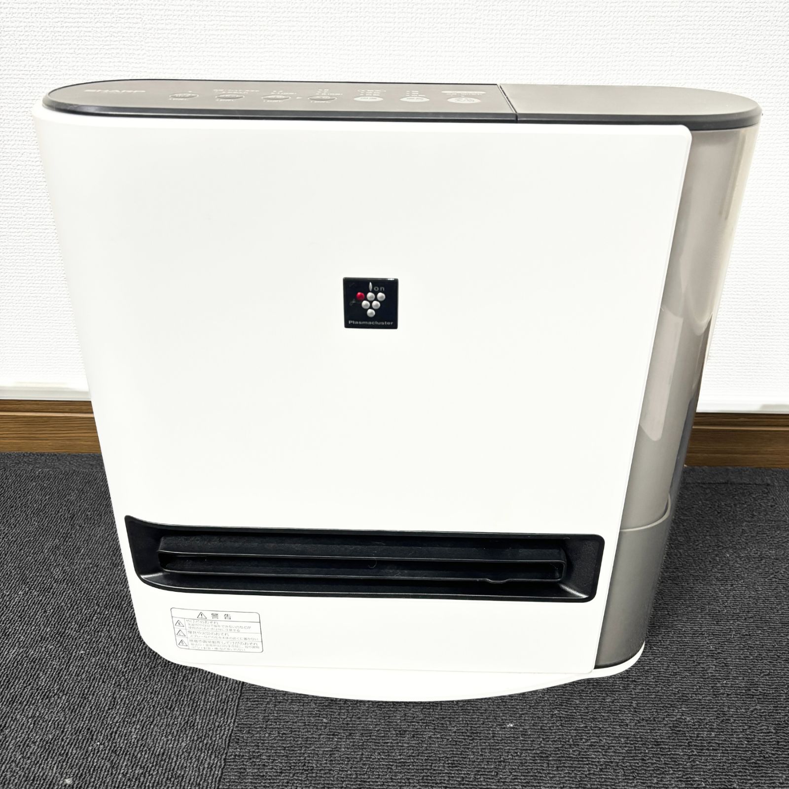 SHARP 加湿セラミックファンヒーター HX-PK12-W セラミックヒーター