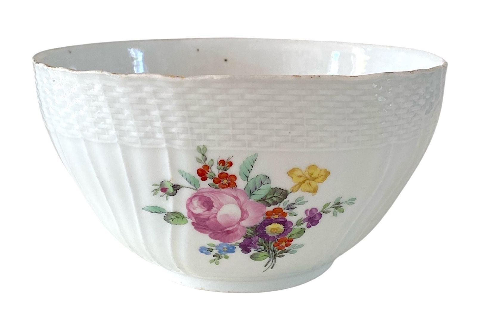 ザクセンフラワー磁器ボウル