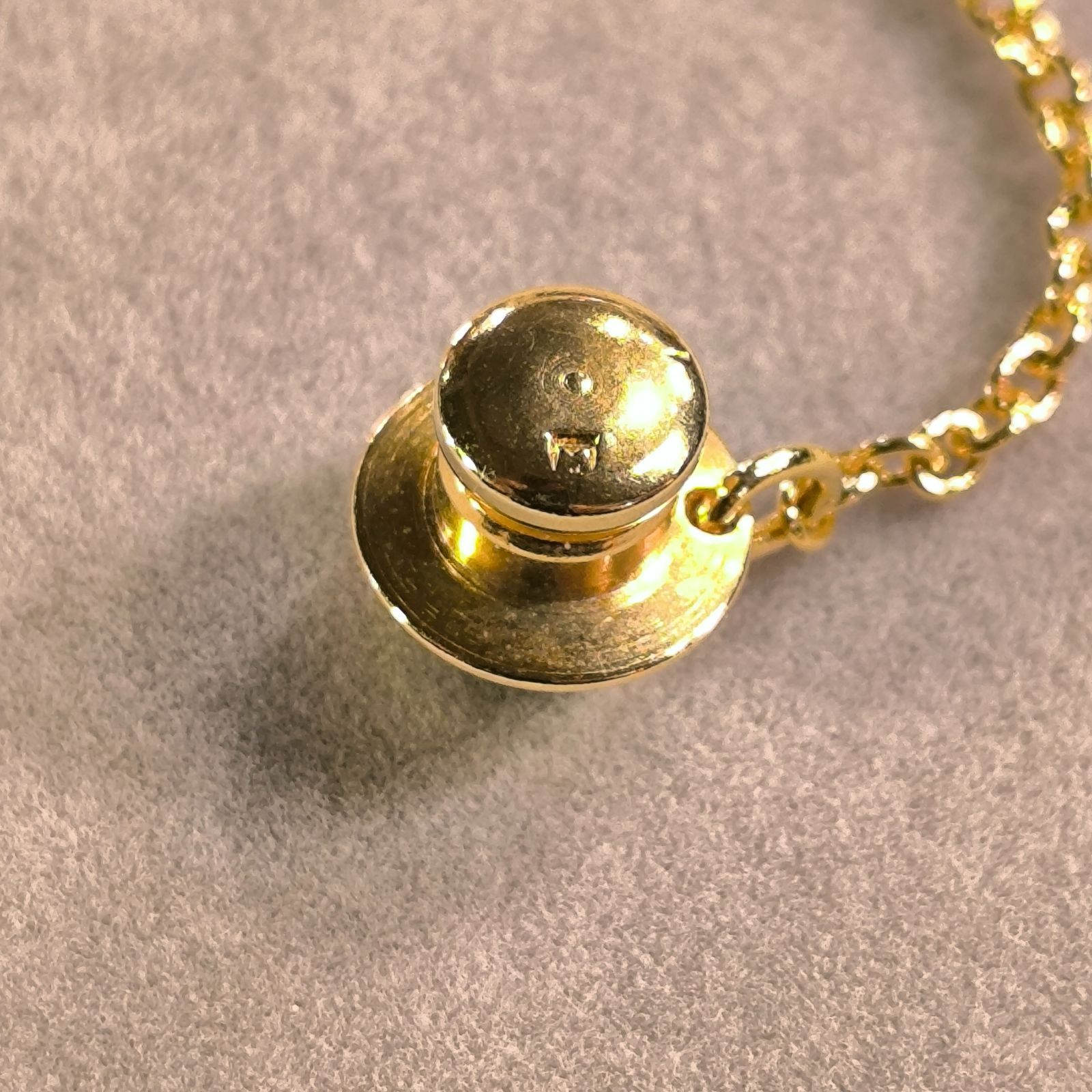 ミキモト パール 真珠 タイタック タイピン K14YG 1.45g / MIKIMOTO 
