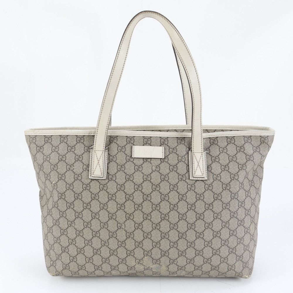 グッチ GGスプリーム 211137 レザー トート バッグ 肩掛け ショルダー ハンド A 4 レディース MUM DH 21-8