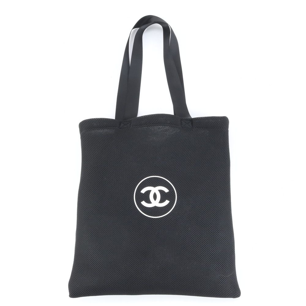 美品 シャネル ココマーク ロゴ トート バッグ 肩掛け ショルダー