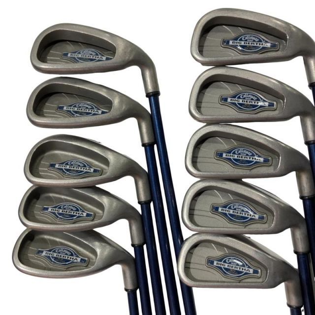 キャロウェイ BIG BERTHA X-12 10 S アイアンセット IR SUPER JV 200 フレックスS メンズ 男性用 右利き 右用 Cランク ゴルフクラブ