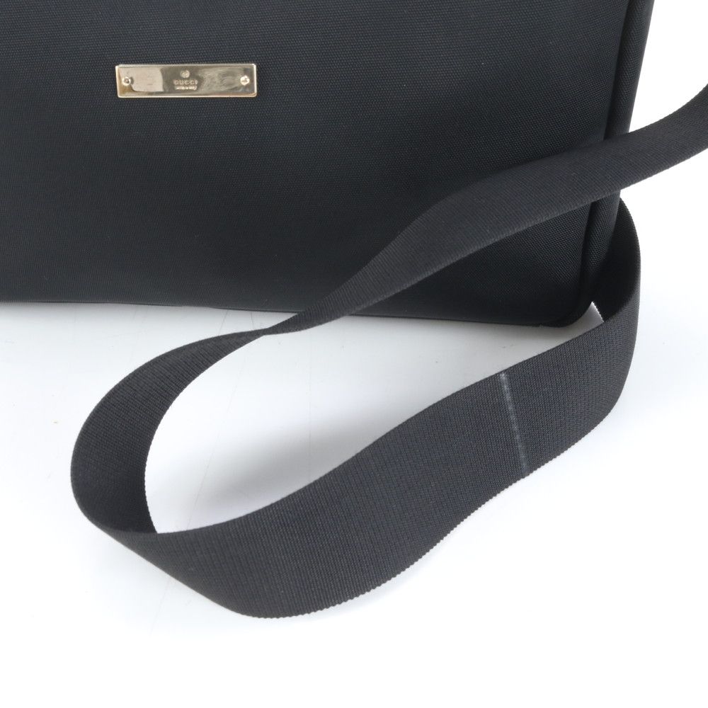 極美品 グッチ 019 0433 レザー ナイロン ショルダーバッグ 斜め掛け