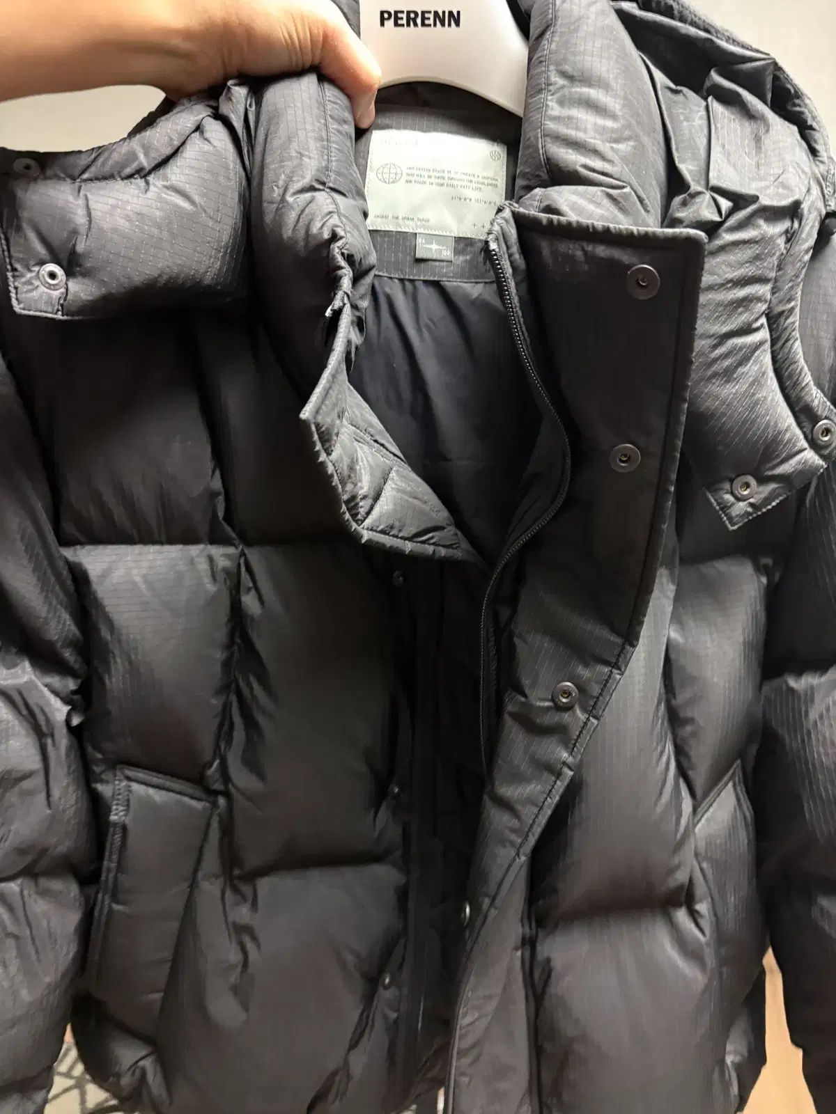 04|100 BELIER - クロスLINE フーディー グースダウン リップストップ 1回着用