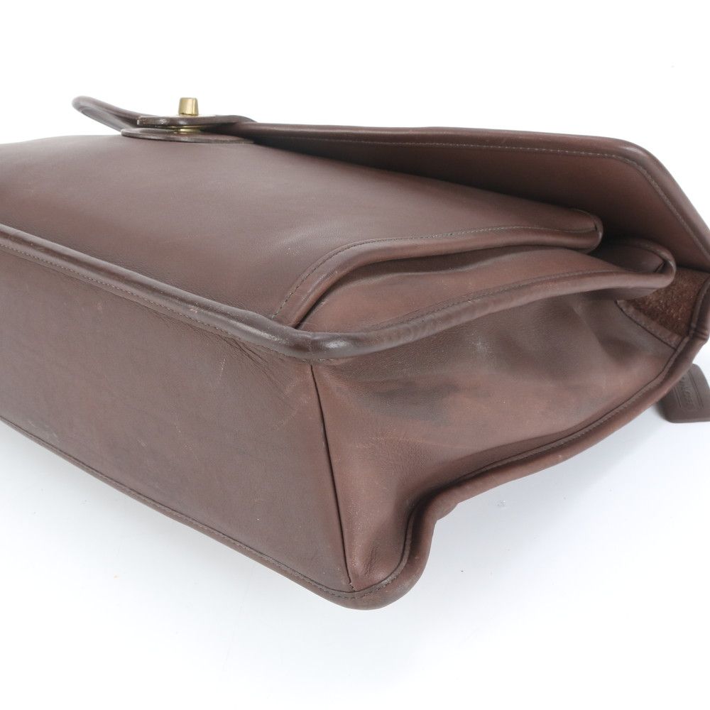 美品 コーチ 5266 レザー 2WAY ビジネス バッグ 斜め掛け 書類鞄