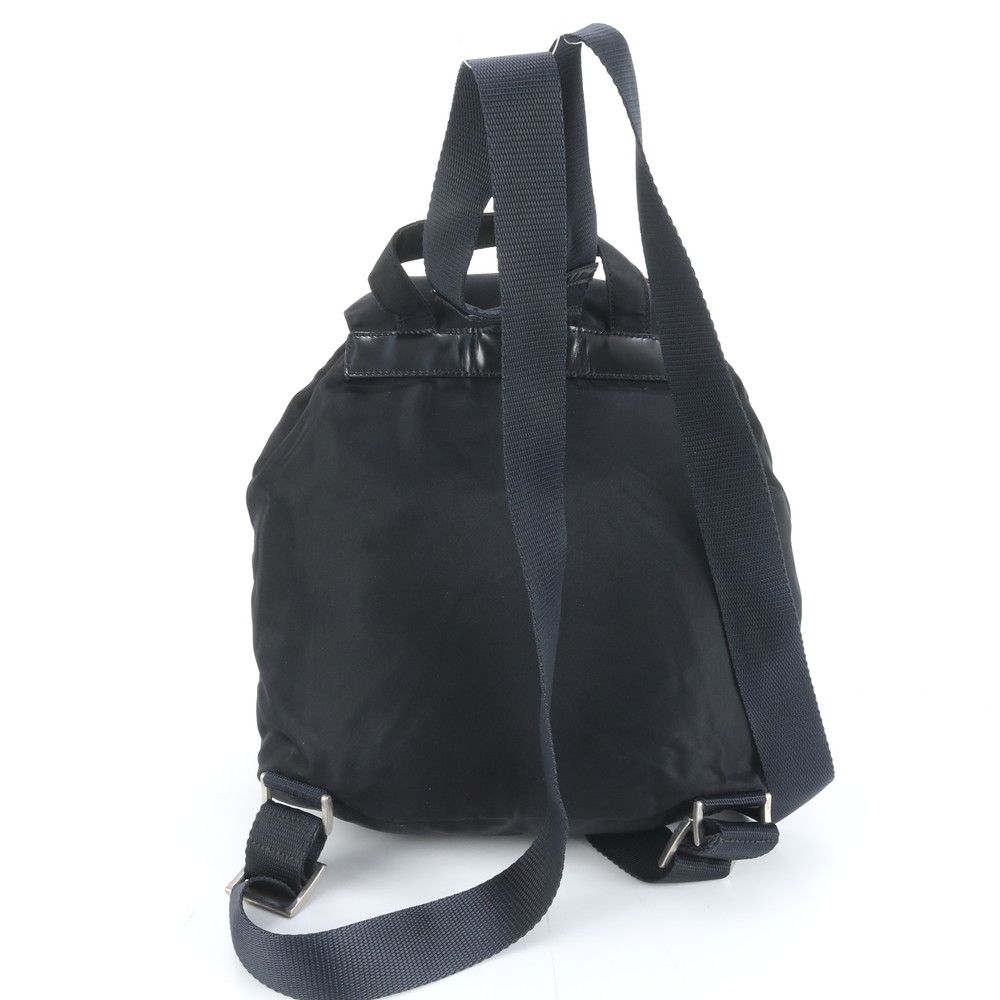 美品 プラダ テスート ナイロン トライアングルロゴ レザー リュック