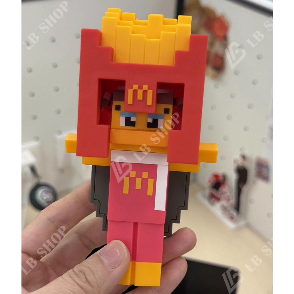 新品未開封　マインクラフト（海外版）マクドナルド　フィギュア　　6個セット アメリカのマクドナルドが映画『マインクラフト／ザ・ムービー』と ゲームキャラクター