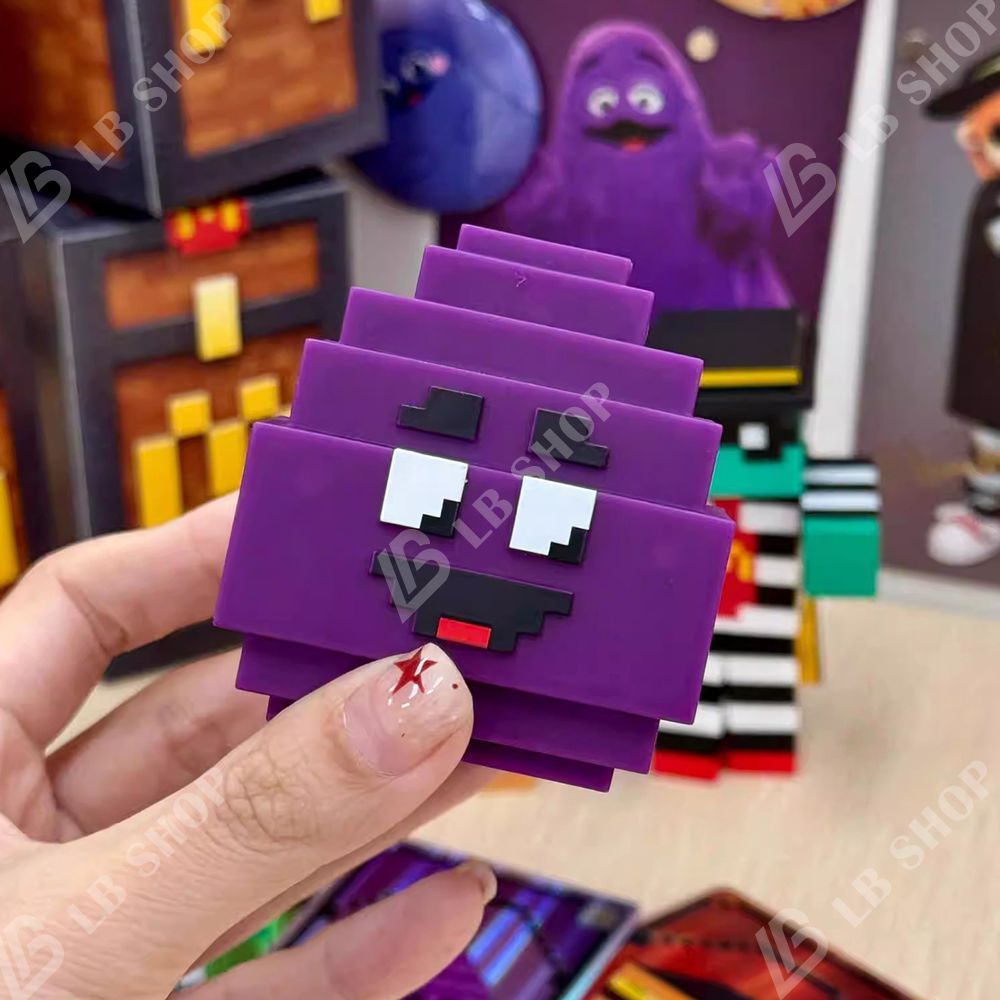 海外限定】6個セット マイクラ風 MINECRAFT ハッピーセット ハッピー