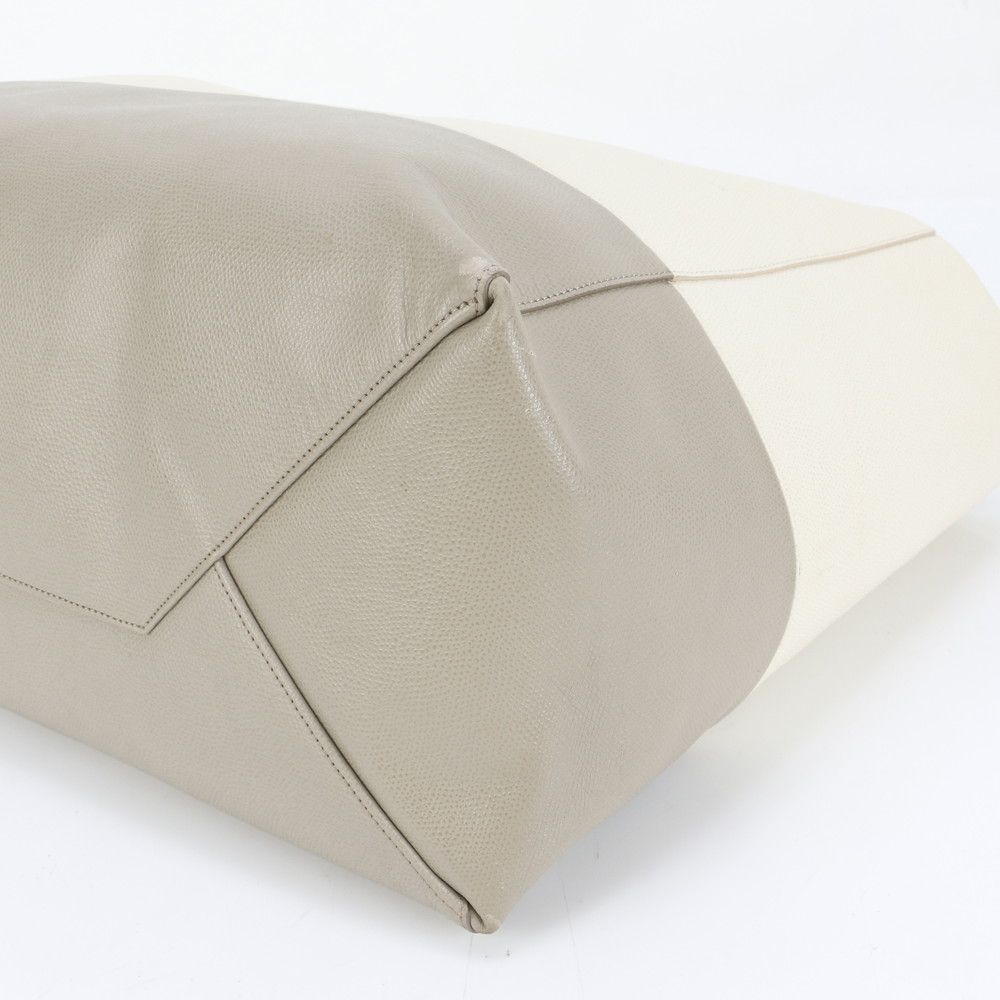 美品 セリーヌ ホリゾンタルカバ レザー トート バッグ 肩掛け