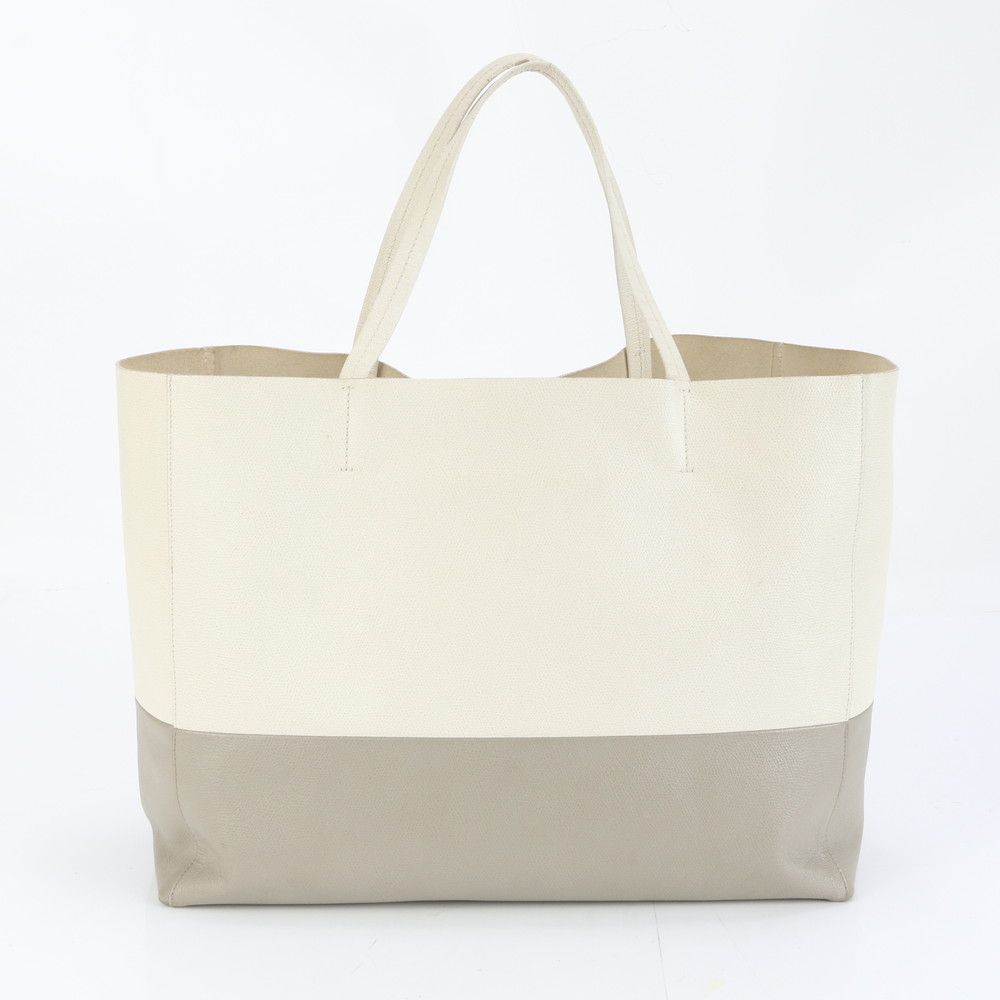 美品 セリーヌ ホリゾンタルカバ レザー トート バッグ 肩掛け