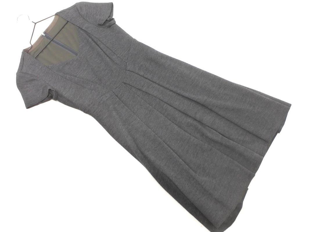 ANAYI アナイ ウール100% ワンピース size36/グレー ◇□ レディース