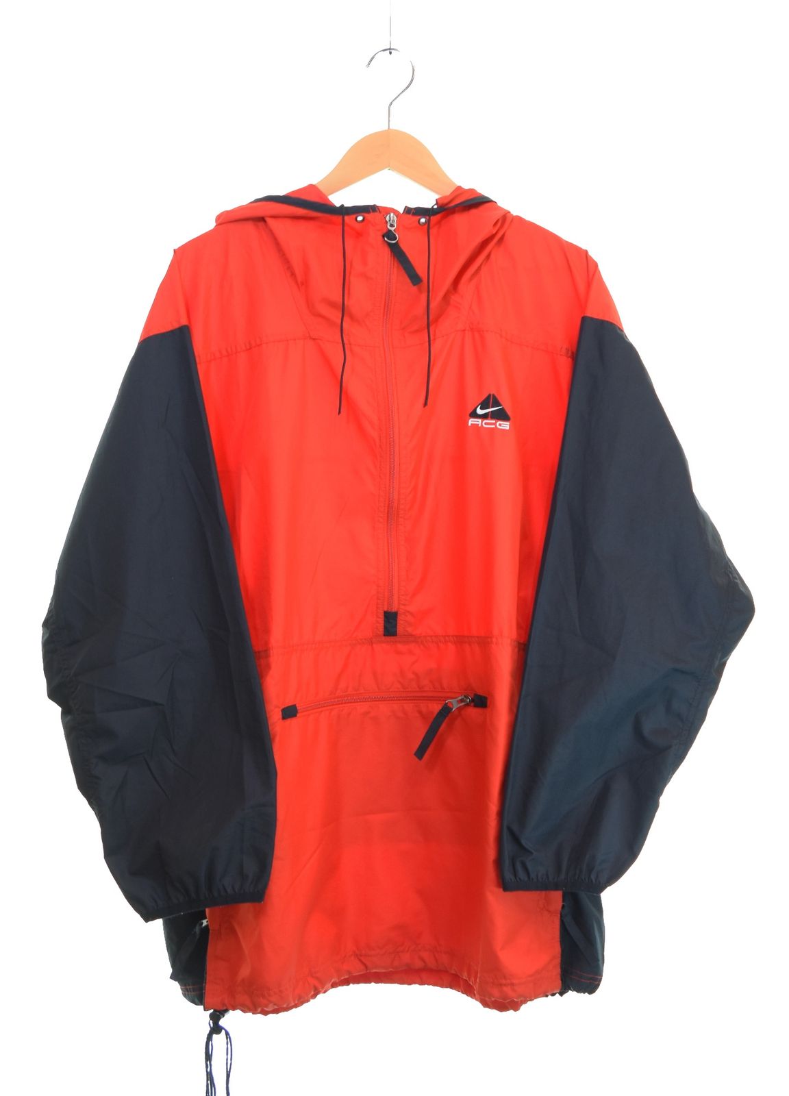 ナイキ NIKE 90 s 00 ACG アノラックパーカー パーカ レッド LLサイズ 103 MT-3734