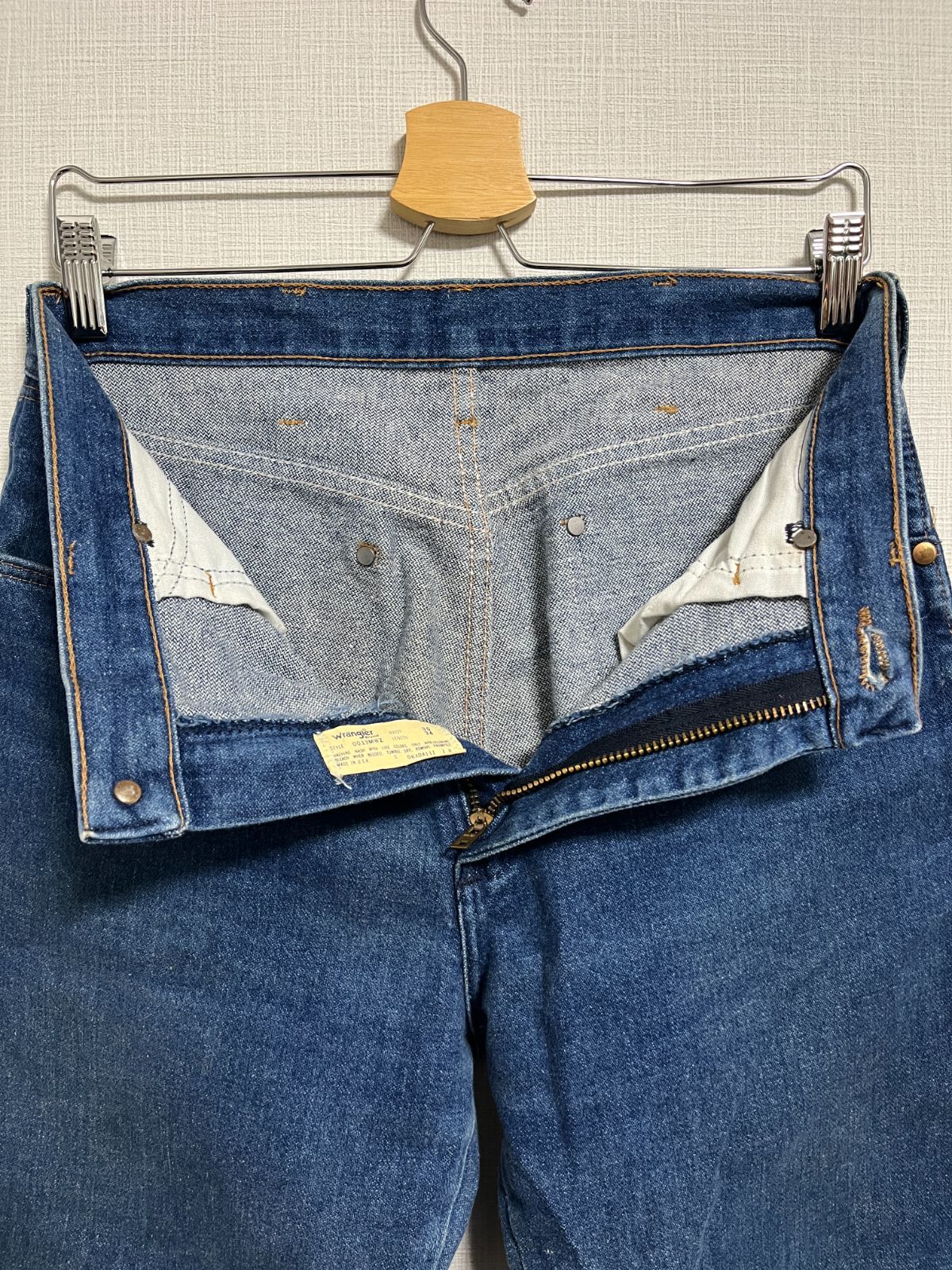 Wrangler 80's USA製 W30 L34 13MWZ TALON社製ZIP ビンテージ - メルカリ
