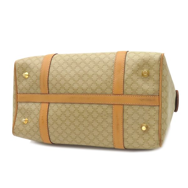 セリーヌ CELINE ボストンバッグ マカダム柄 ボストンバッグ レザー