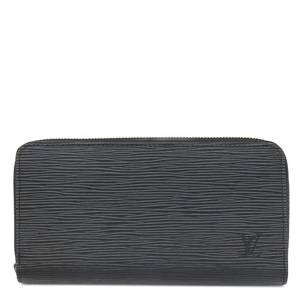 ルイヴィトン LOUIS VUITTON 長財布 ジッピー ウォレット エピレザー ノワール シルバー金具 黒 ラウンドジップ M 61857 MI 4260 箱
