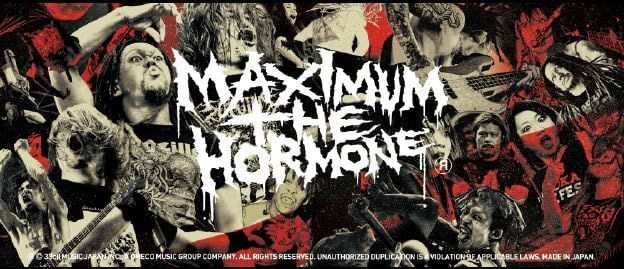 マキシマムザホルモン MAXIMUM THE BATH TOWEL グッズ タオル 2023