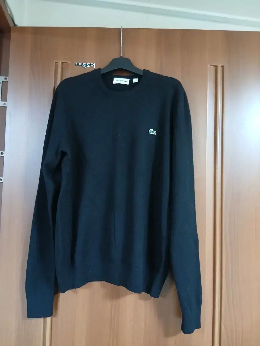 ラコステ メンズ ブラック ニット 95