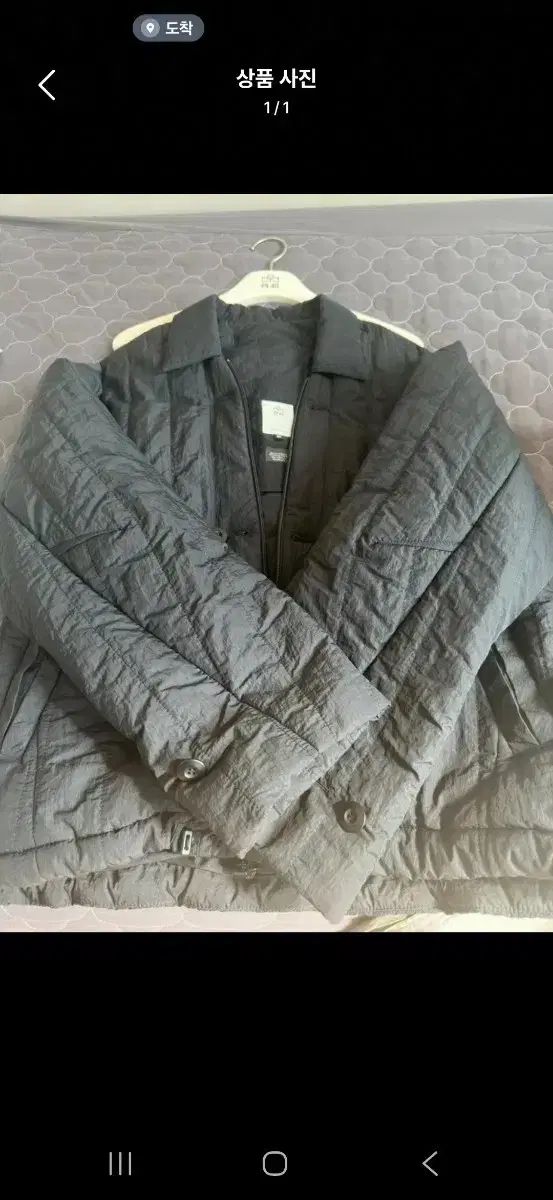 ポリテル キルティング ジャケット