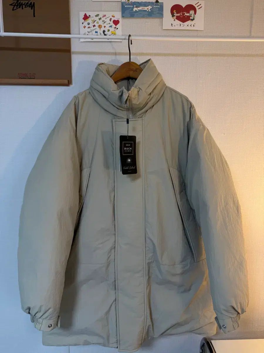 100 マインド MINE MONSTER ダウン パーカ