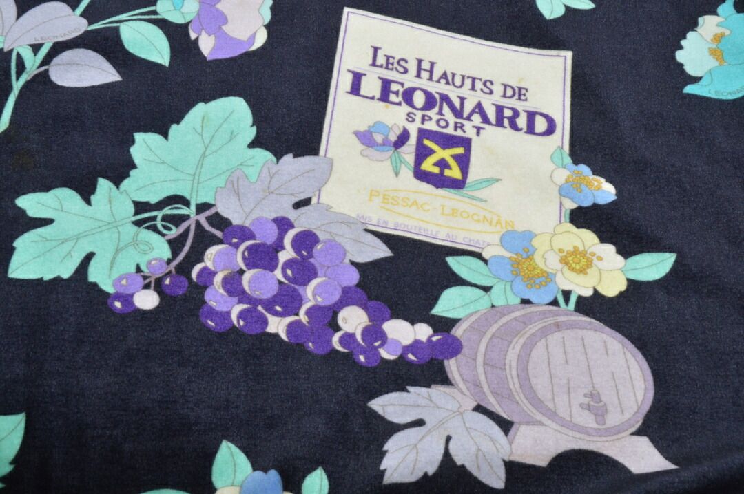 レオナール スポーツ LEONARD Sports ワンピース ロング丈 ネイビー  