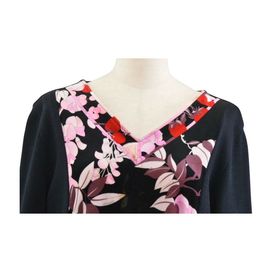 レオナール スポーツ LEONARD Sports ニットワンピース ロング丈