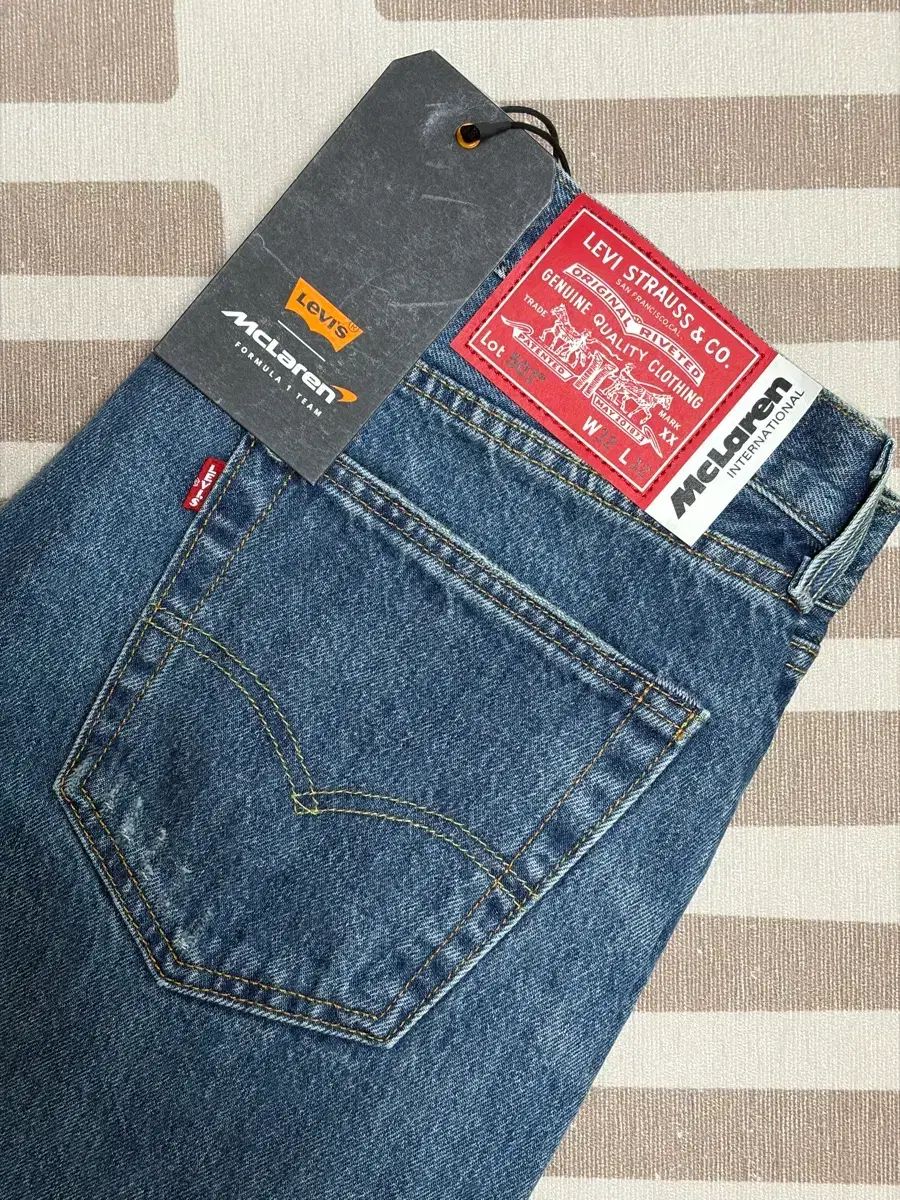 リーバイス x Mclaren 501 ヘリテイジ デニム 32