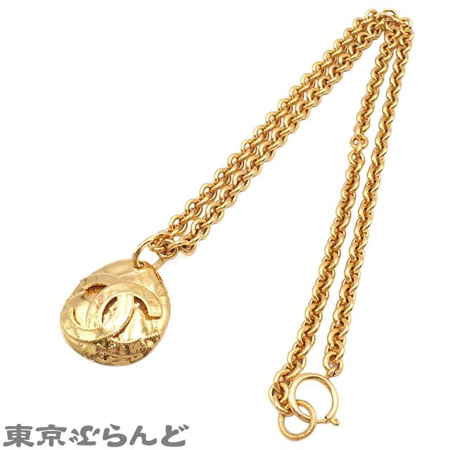 【美品】シャネル☆SLV　マトラッセ　ココマーク　ロングチェーン　ネックレス CHANEL（シャネル） （新品・未使用品）シャネル ココマーク パール