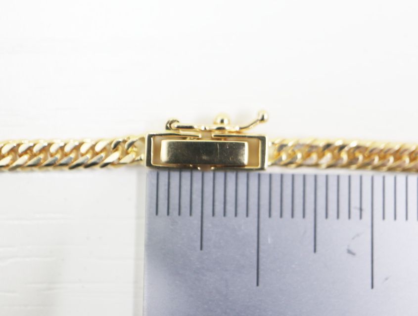 K 18 キヘイ 喜平 ネックレス 6面ダブル 12.9ｇ 6メンダブル 18金 イエローゴールド 750 YG ジュエリー