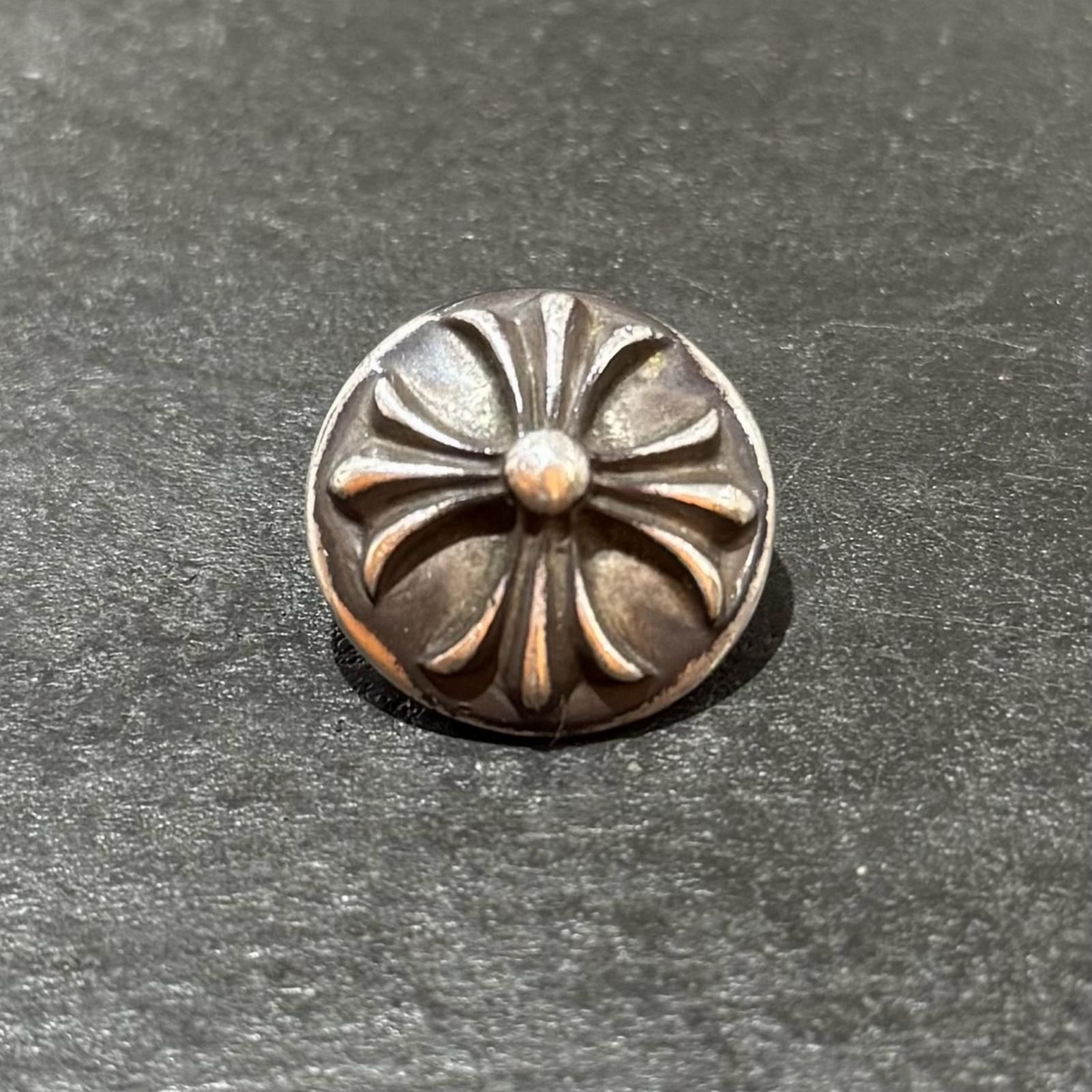 CHROME HEARTS クロスボール ヘアバンド ヘアゴムコンチョ クロムハーツ シルバー F 6247 M