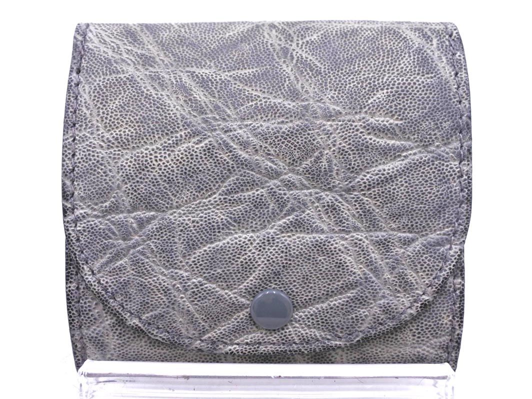 Valextra ヴァレクストラ コインケース 財布 グレー ◎メンズ