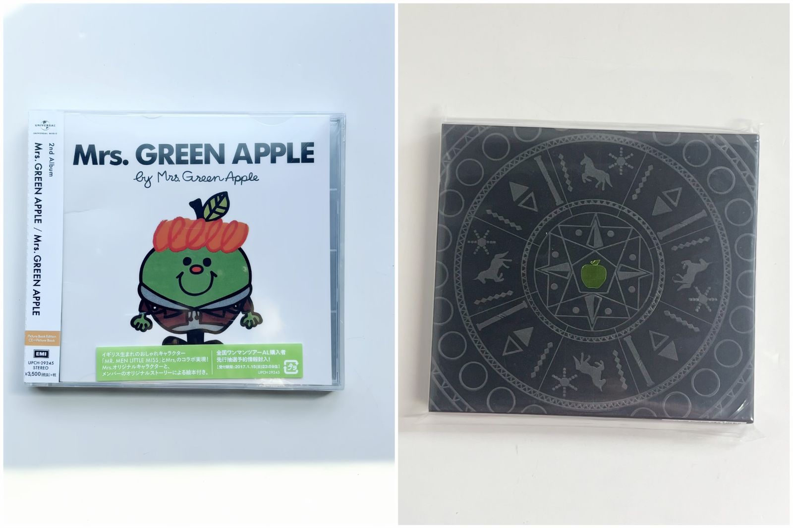 Mrs. GREEN APPLE Attitude 2nd Album 絵本版 Mrs. GREEN APPLE Attitude 初回限定盤 CD+DVD +【完全生産限定盤