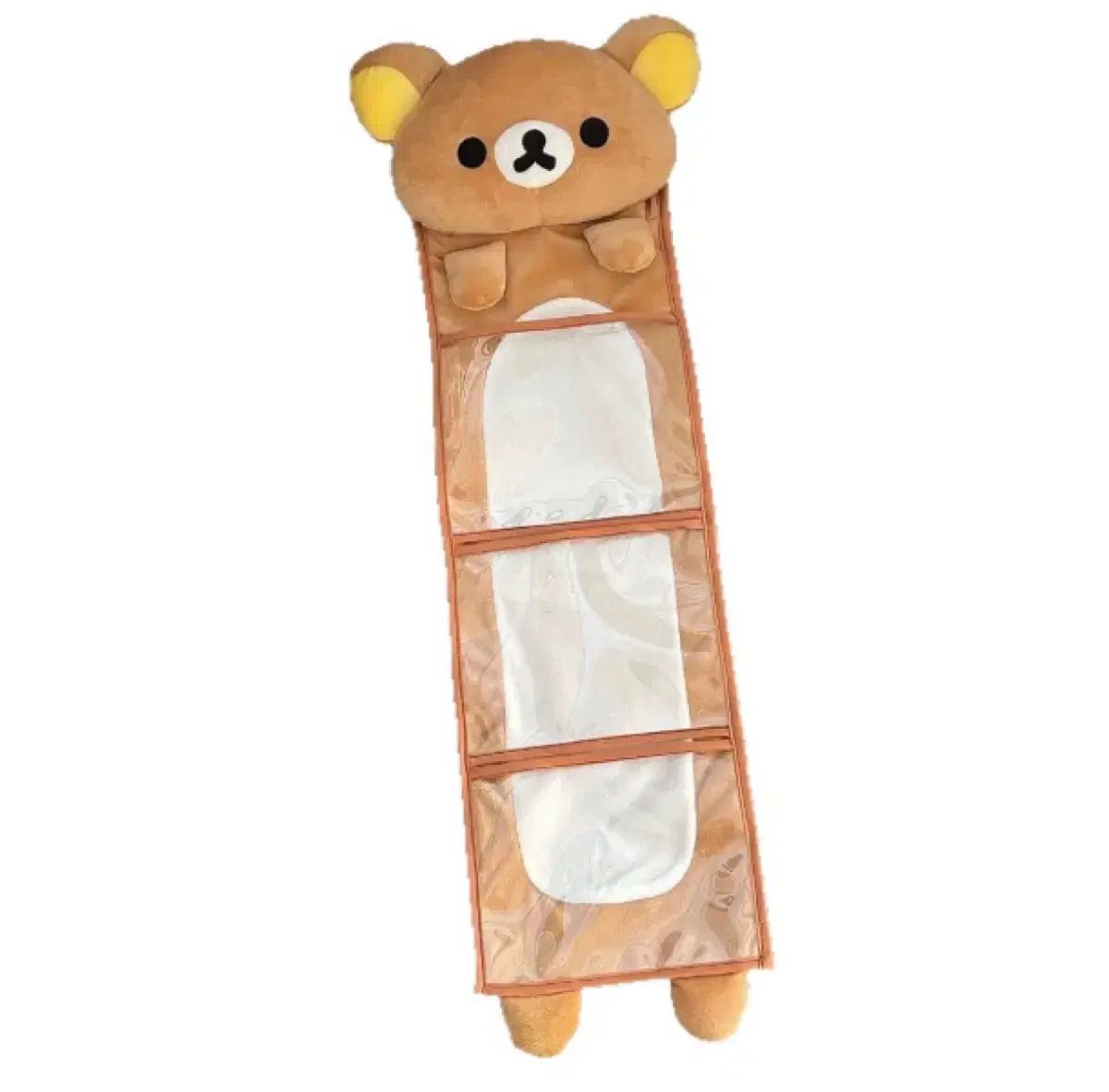 リラックマ クリア ウォールポケット 壁掛け ポケット収納 収納