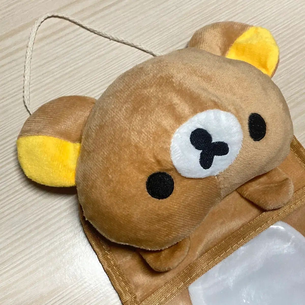 リラックマ クリア ウォールポケット 壁掛け ポケット収納 収納