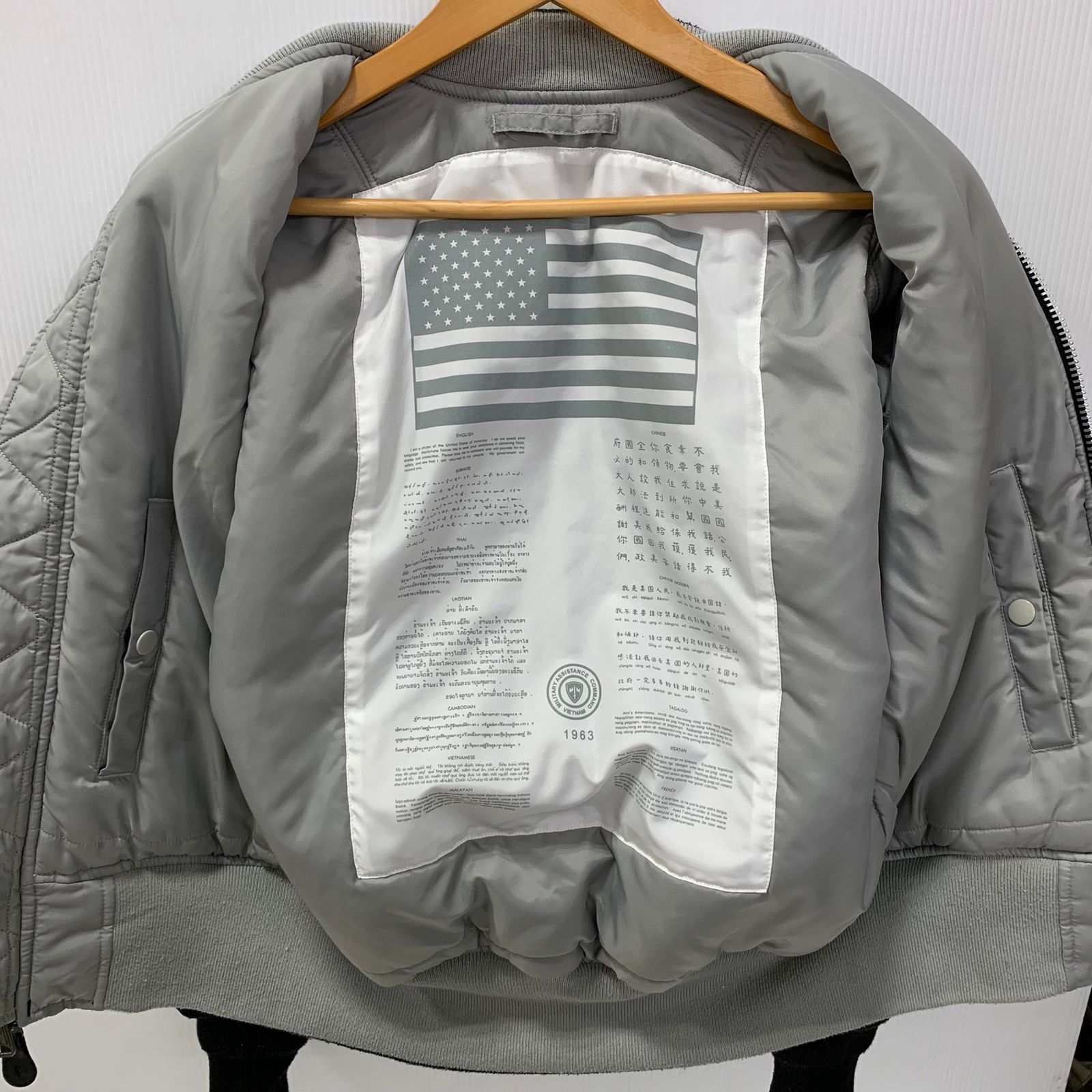 アルファ インダストリーズ ALPHA INDUSTRIES MA-1 0615-00-573-8335 