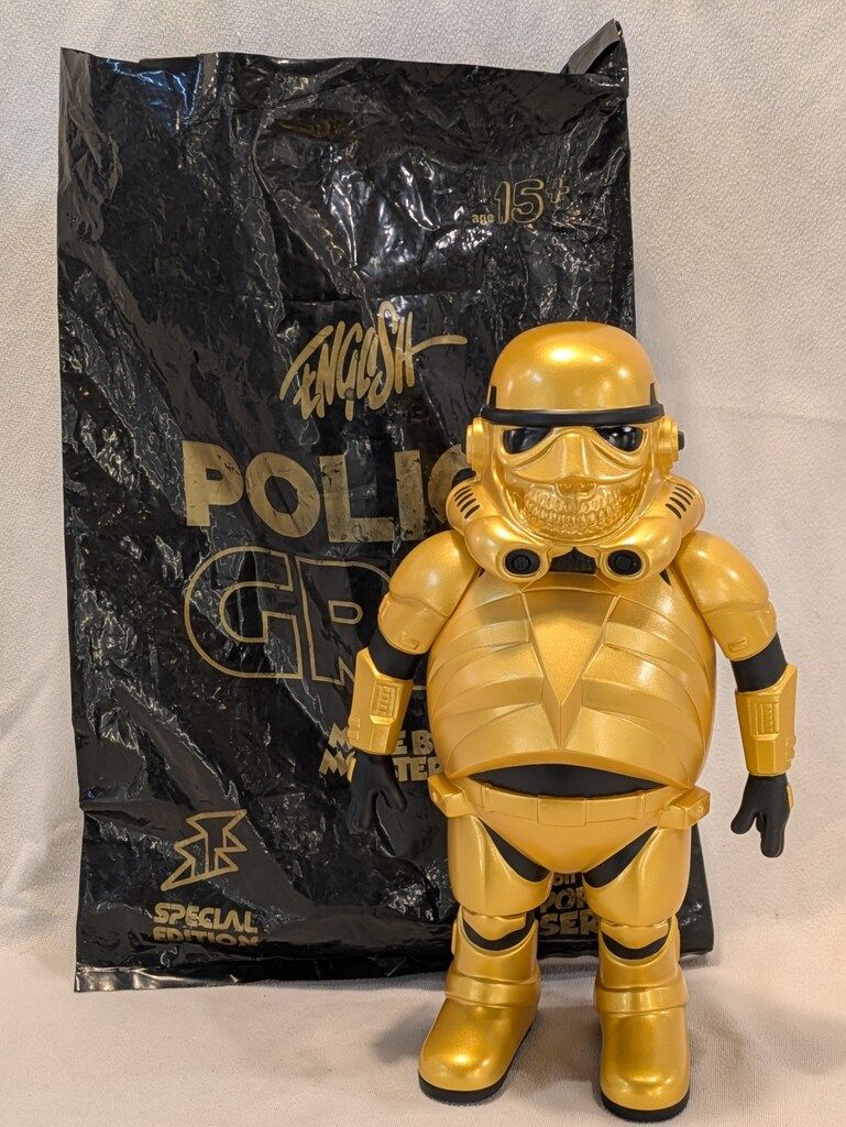 MADE BY RON ENGLISH POLICE GRIN GOLD|GOLD TTE 2018