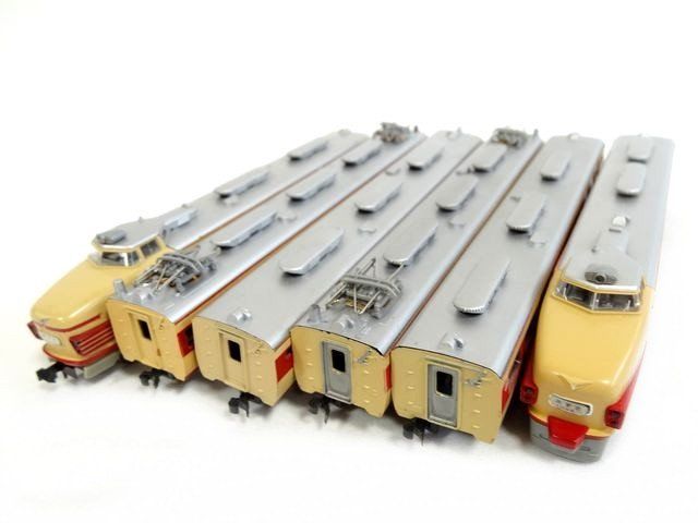 2 KATO 10 241 485系 6両セット 特急 雷鳥 Nゲージ ベージュ系 電気機関車 おもちゃ JR カトー 電車 7 L