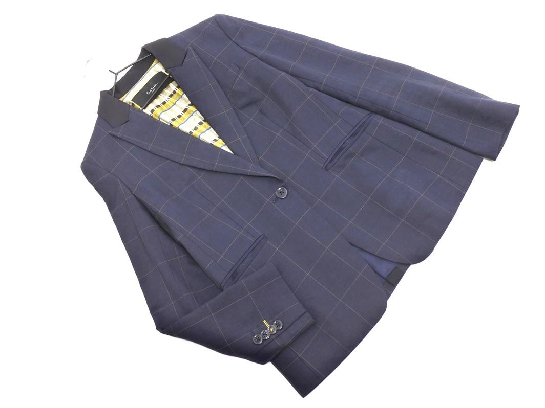 Paul Smith ポールスミス Black チェック セットアップ ジャケット