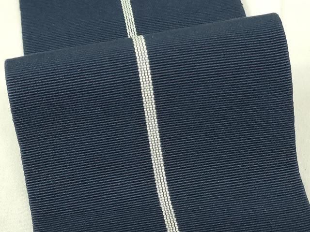 平和屋着物◎男性 本場筑前博多織 角帯 献上 正絹 逸品 DABA5891qp